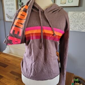 Vs cropped hoodie